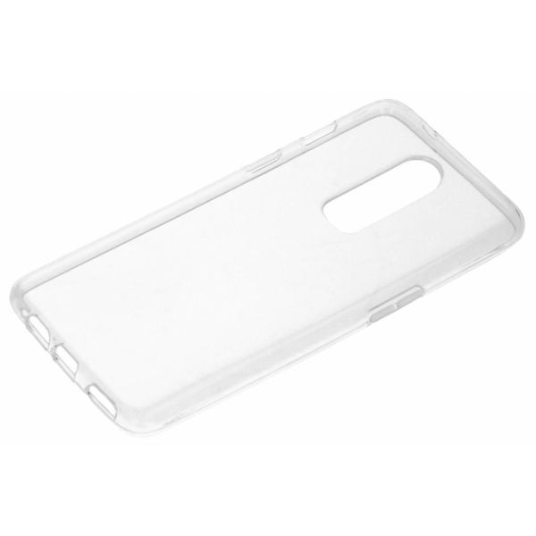 Coque silicone OnePlus 6 - Transparent