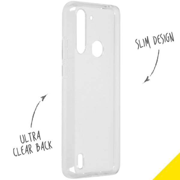 Accezz Coque Clear Motorola Moto G8 Power Lite