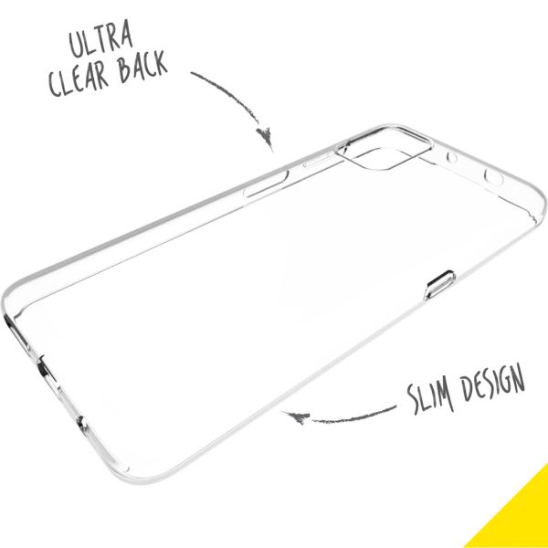 Accezz Coque Clear Motorola Moto G9 Plus