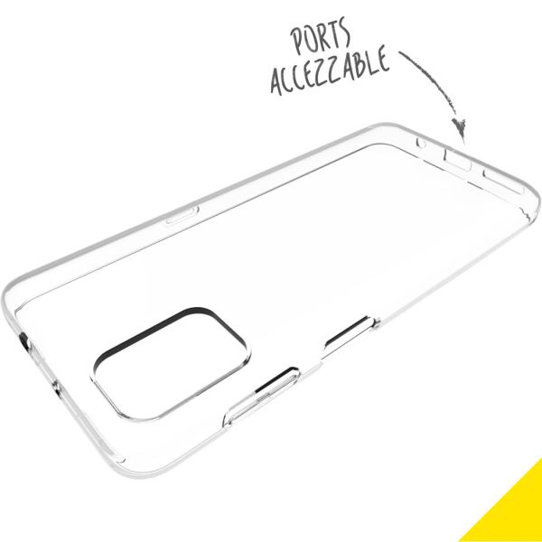 Accezz Coque Clear Motorola Moto G9 Plus