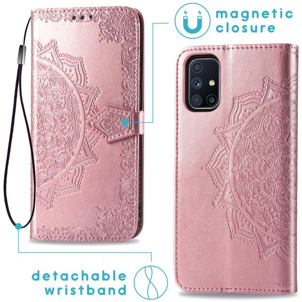 imoshion Etui de téléphone portefeuille Mandala Galaxy M51