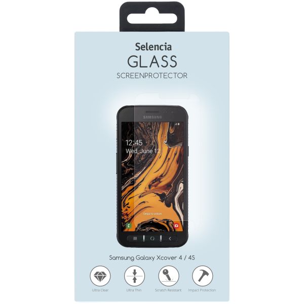 Selencia Protection d'écran en verre trempé Samsung Galaxy Xcover 4/4S