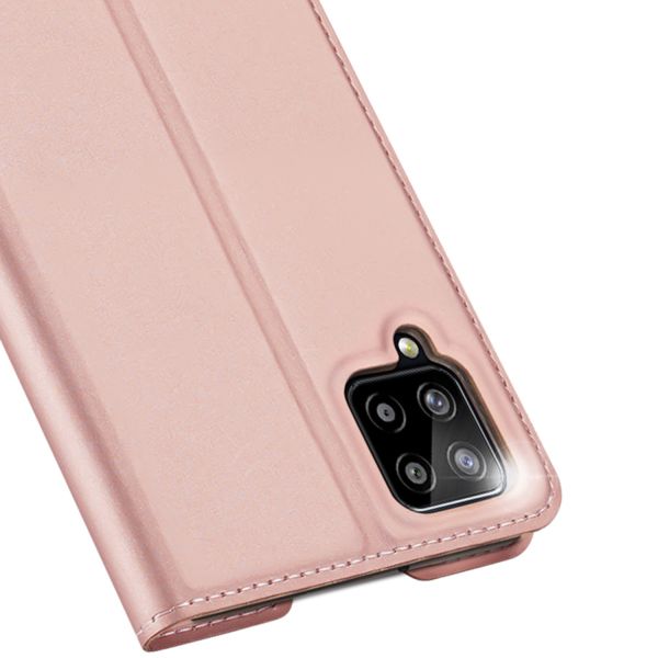 Dux Ducis Étui de téléphone Slim Samsung Galaxy A12 - Rose Champagne