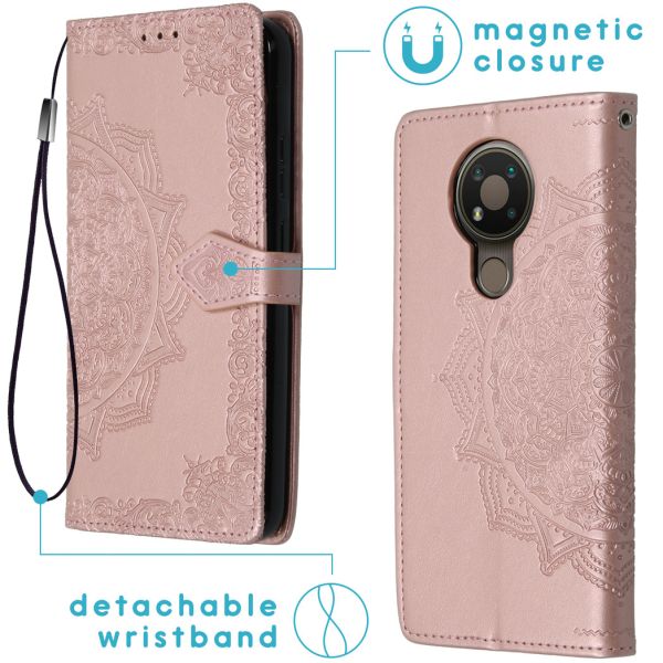 imoshion Etui de téléphone portefeuille Mandala Nokia 3.4