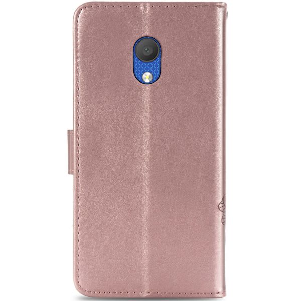 Etui de téléphone Fleurs de Trèfle Alcatel 1C (2019)