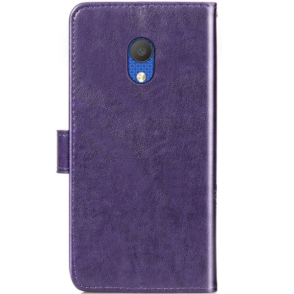 Etui de téléphone Fleurs de Trèfle Alcatel 1C (2019)