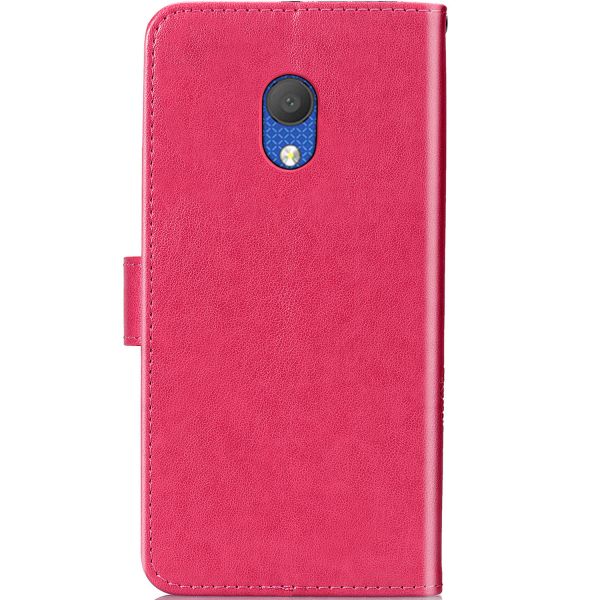 Etui de téléphone Fleurs de Trèfle Alcatel 1C (2019)