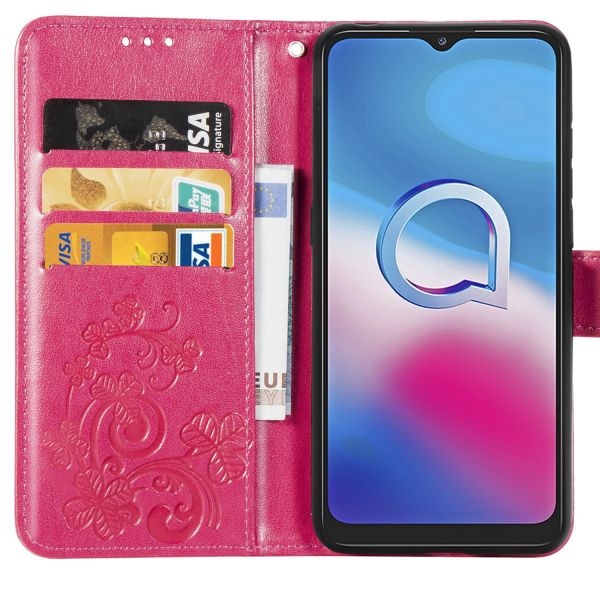 Etui de téléphone Fleurs de Trèfle Alcatel 3X (2020)