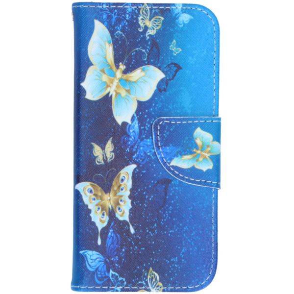 Coque silicone design Alcatel 1C (2019) - Blue Butterfly