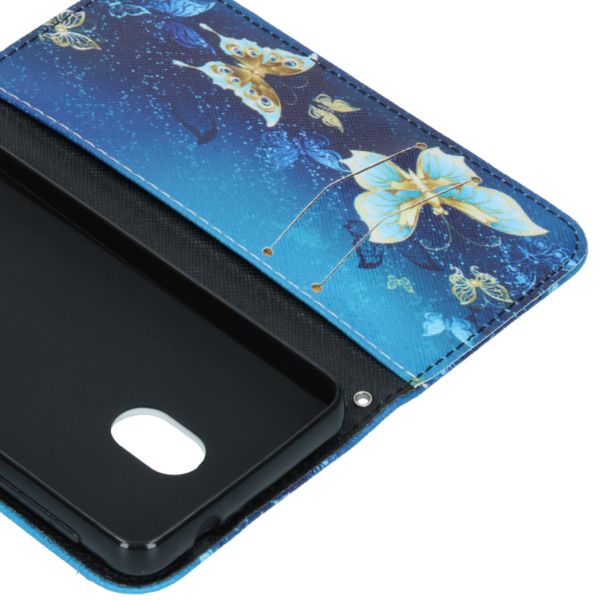 Coque silicone design Alcatel 1C (2019) - Blue Butterfly