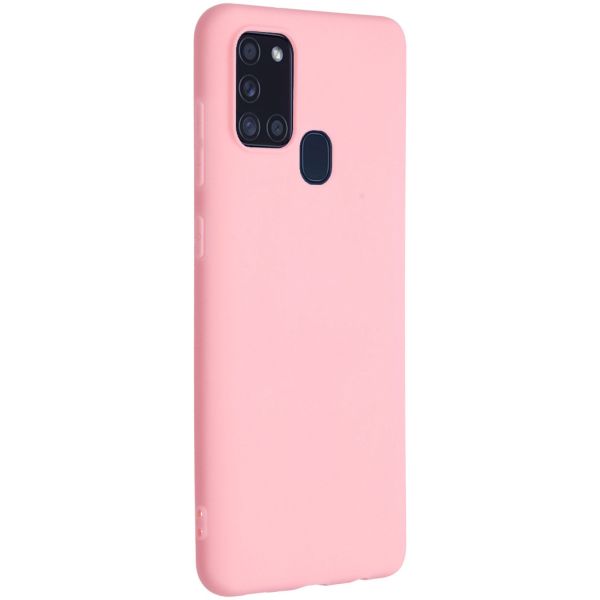 iMoshion Coque Couleur Samsung Galaxy A21s -  Rose