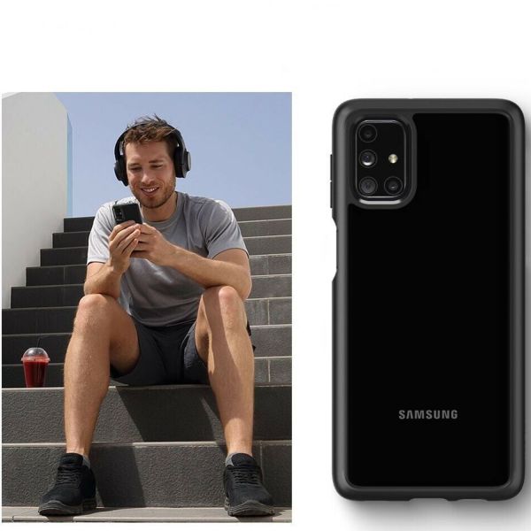 Spigen Coque Ultra Hybrid Samsung Galaxy M31s - Noir