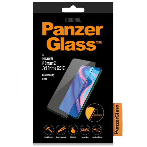 PanzerGlass Protection d'écran en verre trempé Case Friendly Huawei P Smart Z