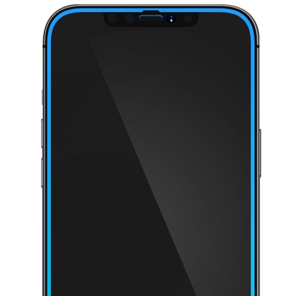 Spigen Protection d'écran en verre trempé GLAStR iPhone 12 (Pro) - Noir