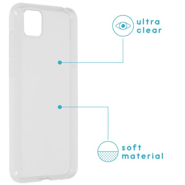 imoshion Coque silicone Huawei Y5p - Transparent