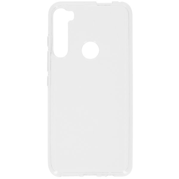 Coque silicone Motorola One Fusion Plus - Transparent