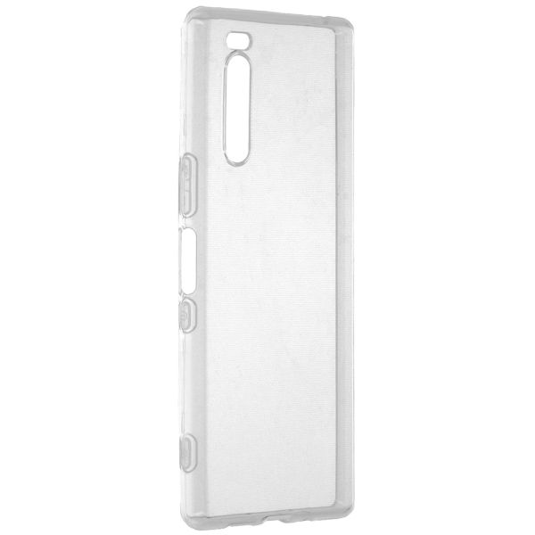 Coque silicone Sony Xperia 5 - Transparent