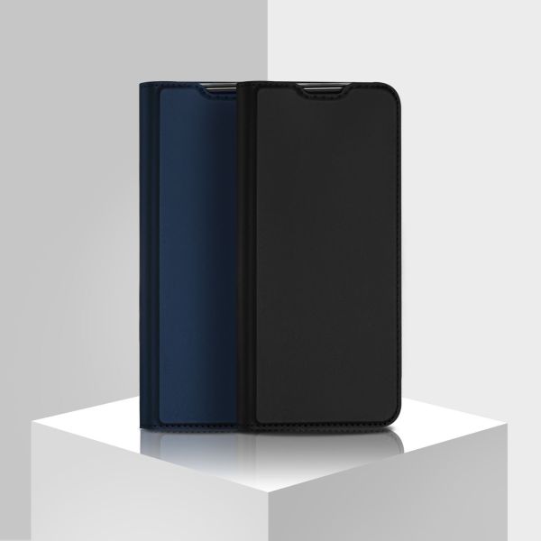 Dux Ducis Étui de téléphone portefeuille Slim Huawei Y6S - Noir