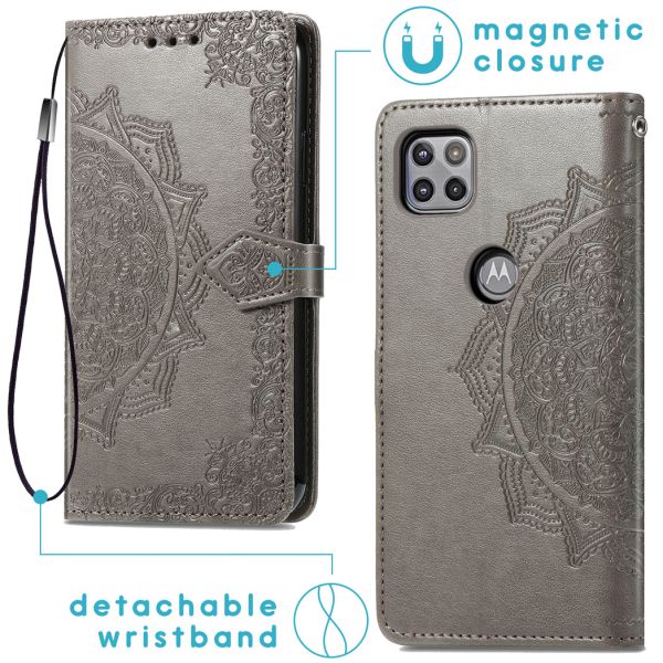 iMoshion Etui de téléphone portefeuille Mandala Moto G 5G