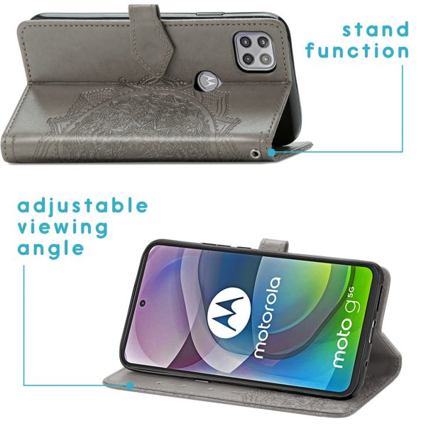 iMoshion Etui de téléphone portefeuille Mandala Moto G 5G