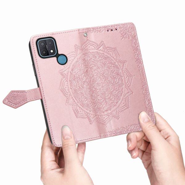 imoshion Etui de téléphone portefeuille Oppo A15 - Rose Champagne