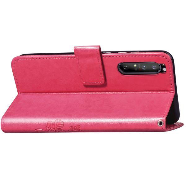 Etui de téléphone Fleurs de Trèfle Sony Xperia 1 II