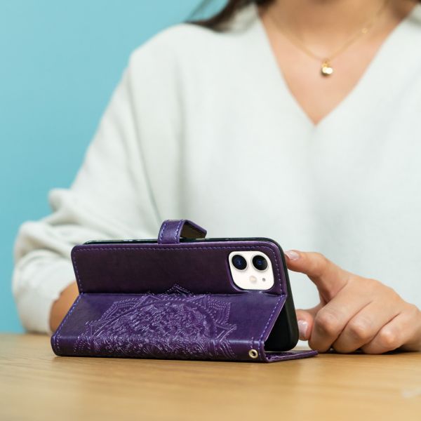 imoshion Etui de téléphone portefeuille Samsung Galaxy A12 - Violet