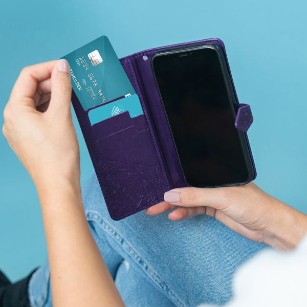 imoshion Etui de téléphone portefeuille Samsung Galaxy A12 - Violet