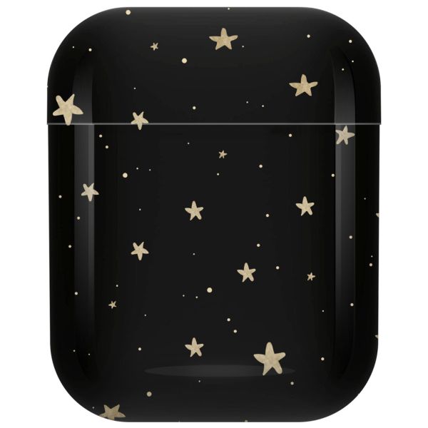 iMoshion Coque Hardcover Design AirPods 1 / 2 - Stars Gold