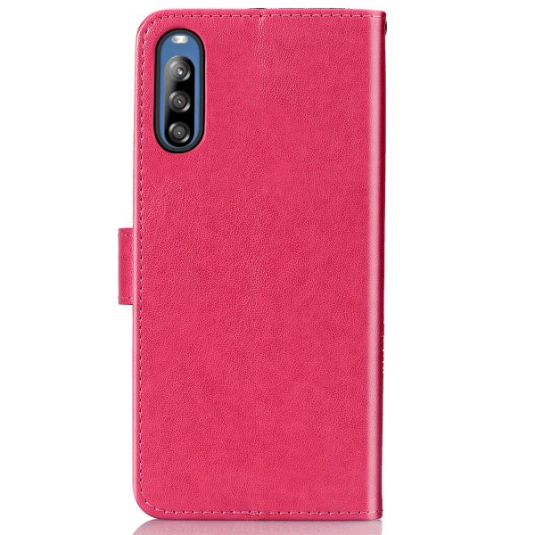 Etui de téléphone Fleurs de Trèfle Sony Xperia L4