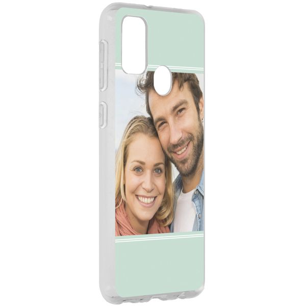 Concevez votre propre coque en gel Samsung Galaxy M30s / M21 - Transparent