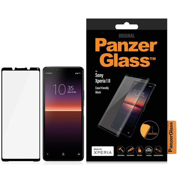 PanzerGlass Protection d'écran en verre trempé Case Friendly Sony Xperia 1 II