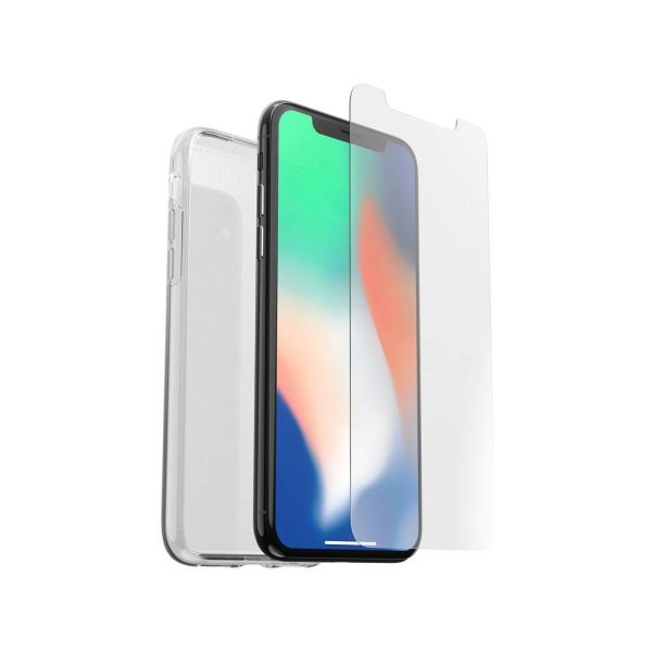 OtterBox Coque Clearly Protected + Protection d'écran iPhone Xs Max
