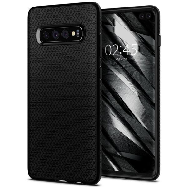 Spigen Coque Liquid Air Samsung Galaxy S10 Plus - Noir