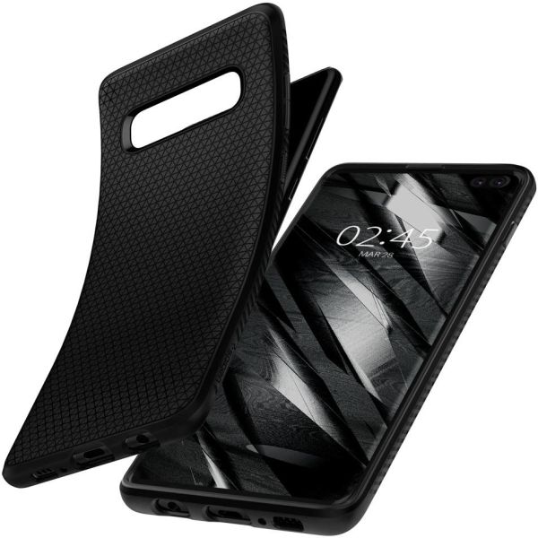 Spigen Coque Liquid Air Samsung Galaxy S10 Plus - Noir