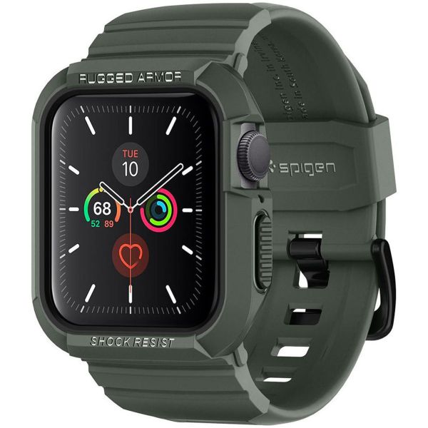 Spigen Coque Rugged Armor™ Pro Apple Watch 40 mm / 41 mm - Vert