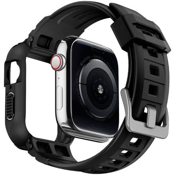 Spigen Coque Rugged Armor™ Pro Apple Watch 40 mm / 41 mm - Noir