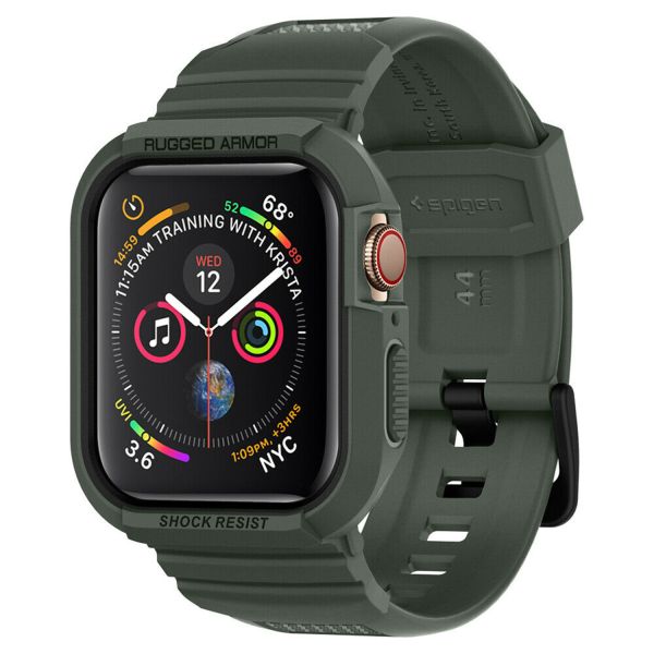 Spigen Coque Rugged Armor™ Pro Apple Watch 44 mm / 45 mm - Vert