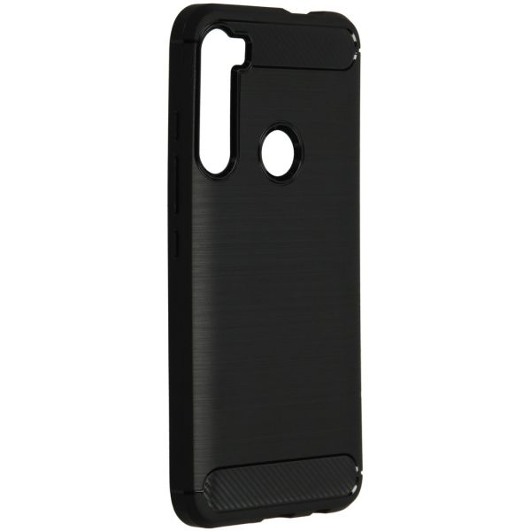 Coque brossée Motorola One Fusion Plus - Noir