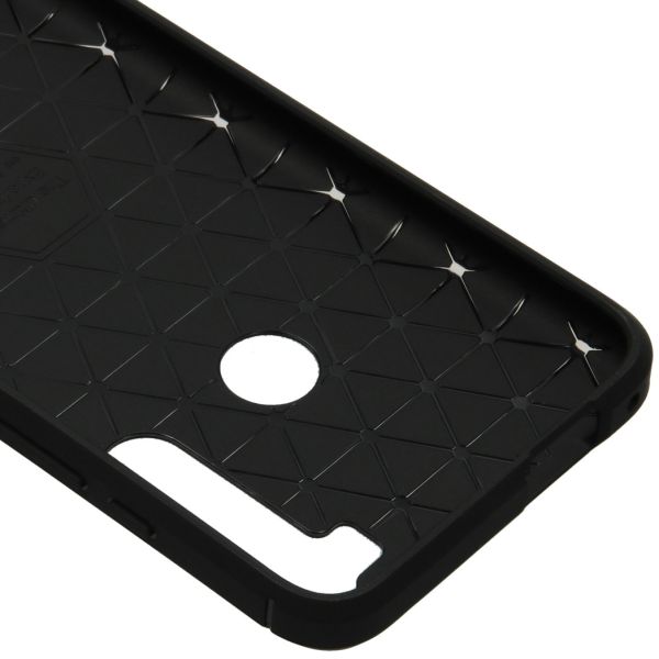 Coque brossée Motorola One Fusion Plus - Noir