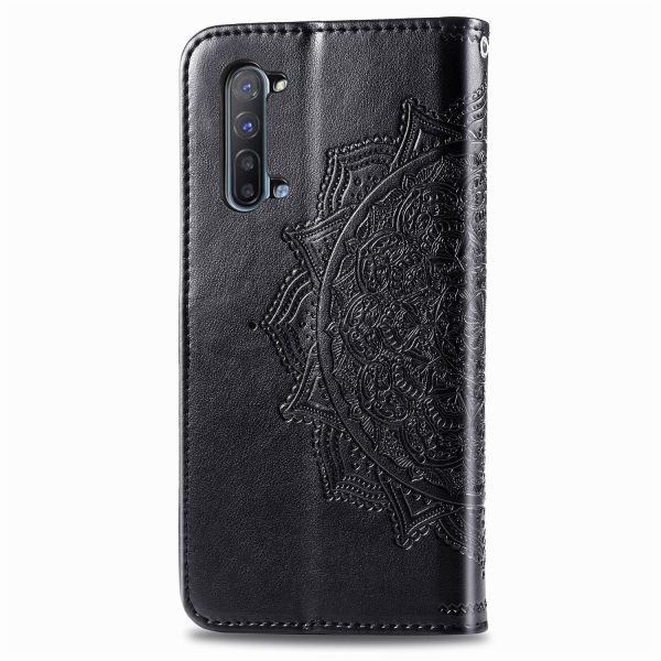 Etui de téléphone portefeuille Mandala Oppo Reno3 / A91