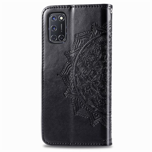 Etui de téléphone portefeuille Mandala Oppo A52/A72/A92