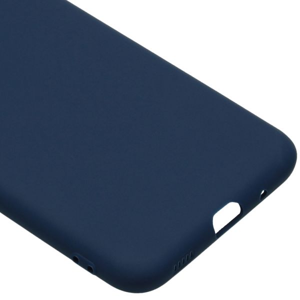 iMoshion Coque Couleur Samsung Galaxy M11 / A11 - Bleu foncé