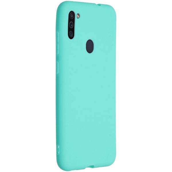 iMoshion Coque Couleur Samsung Galaxy M11 / A11 - Menthe verte