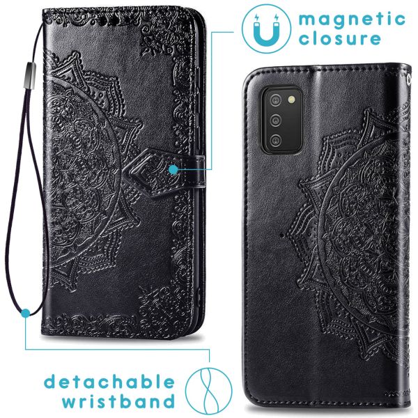 imoshion Etui de téléphone portefeuille Mandala Samsung Galaxy A02s