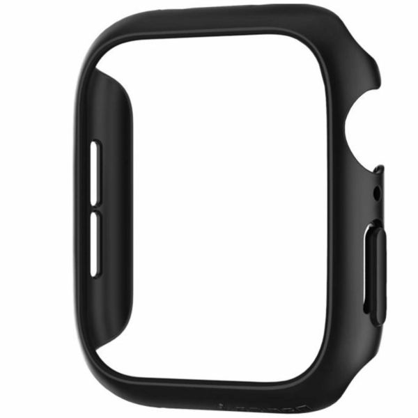 Spigen Coque Thin Fit™ Apple Watch Series 4 / 5 / 6 / SE - 44 mm - Noir