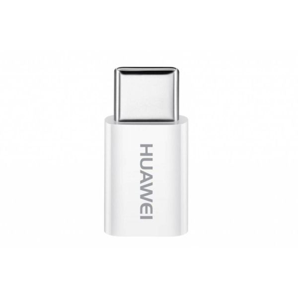 Huawei Adaptateur blanc micro-USB vers USB-C