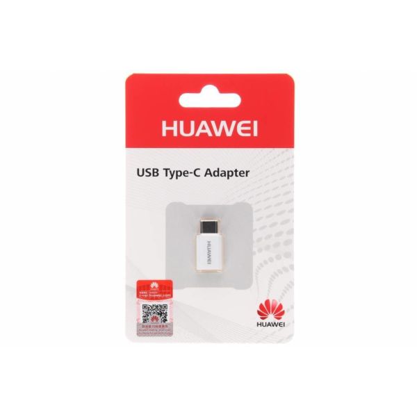 Huawei Adaptateur blanc micro-USB vers USB-C