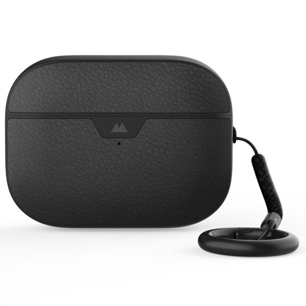 Mous Coque de protection en cuir AirPods Pro - Noir