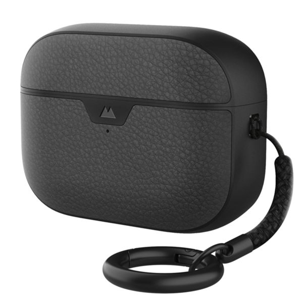 Mous Coque de protection en cuir AirPods Pro - Noir